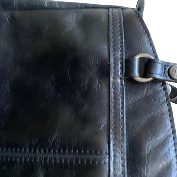 Patricia Nash Shoulder Bag Black Leather Minimalist Everyday Wear Tote NWT $199 - Picture 6 of 16